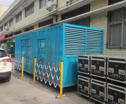 广饶静音发电机租赁
